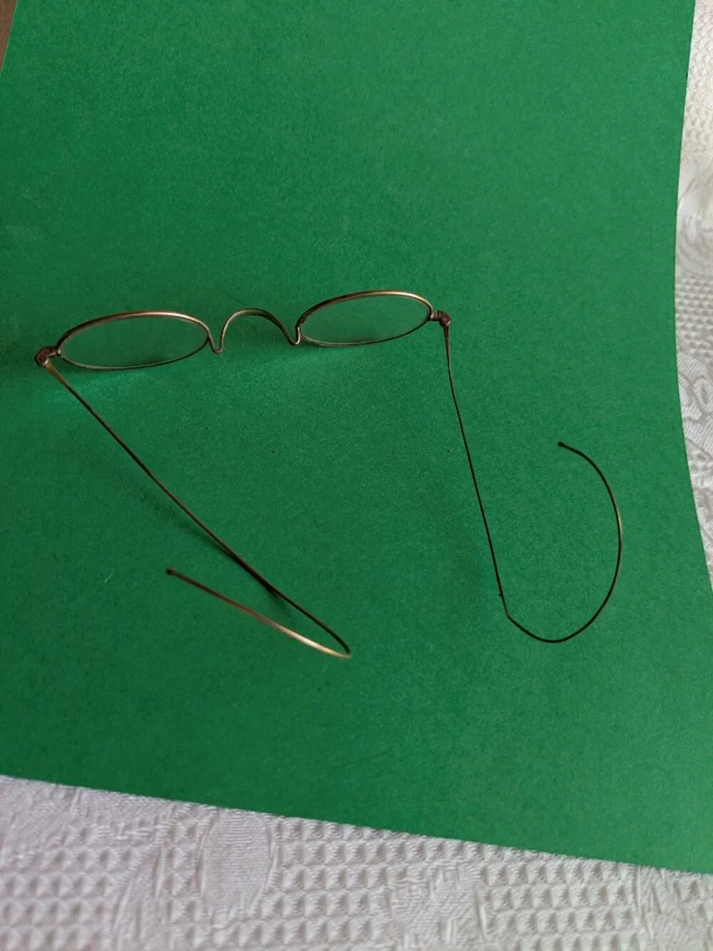 Antique Gold Filled Wire Rim Eye Glasses